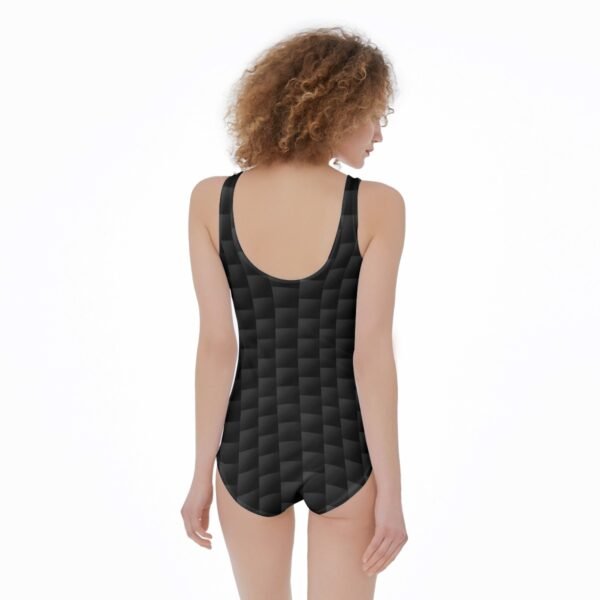 Women's Black One-piece Swimsuit - Image 3