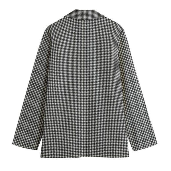 Herringbone Women's Leisure Blazer - Image 2